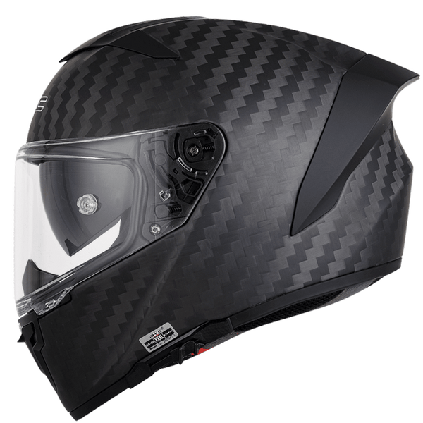 VSMOTO 360 Helmet 9K Carbon Fiber Gloss Black