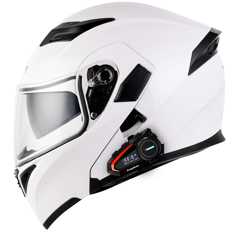 VSMOTO 902 Helmet With Headset K20 Solid Color