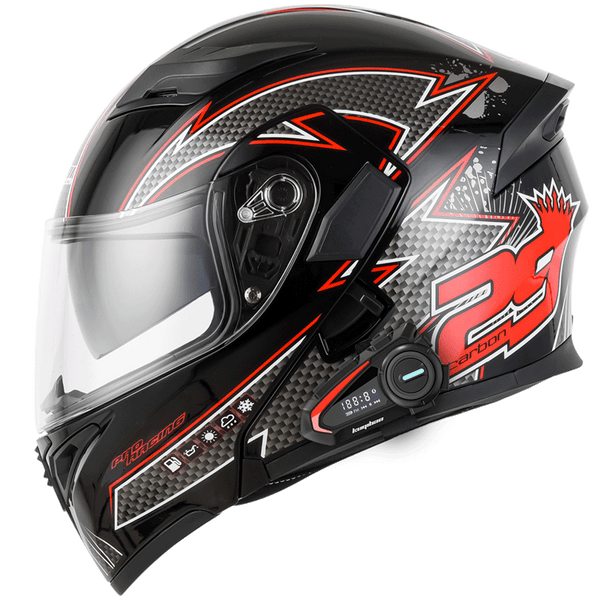 VSMOTO 902 Helmet With Headset K20 Carbon Fiber