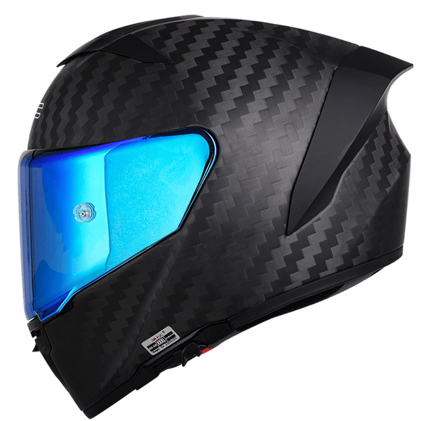 VSMOTO 360 Helmet 9K Carbon Fiber Matte Black With Plating