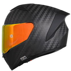 VSMOTO 360 Helmet 9K Carbon Fiber Matte Black With Plating